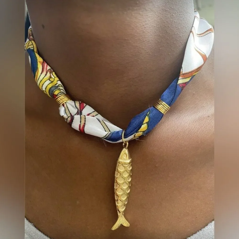 Boho Fish Necklace S1109